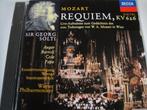 MOZART Requiem CD SOLTI BARTOLI DECCA, Ophalen of Verzenden, Classicisme, Gebruikt, Orkest of Ballet
