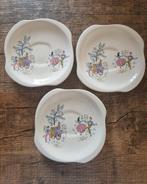 3 gebaksbordjes bordjes dancing days beswick england schotel, Ophalen of Verzenden, Zo goed als nieuw, Bord(en), Overige stijlen