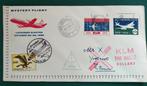 KLM Mystery Flight via Istanbul envelop 1959, Postzegels en Munten, Verzenden, Envelop