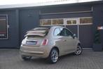 Fiat 500 C 1.2 Lounge CAPPUCCINO, CLIMA, LM VELGEN, CABRIO, Auto's, Stof, Gebruikt, 4 cilinders, 4 stoelen