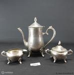 Online Veiling: Verzilverd koffiestel
