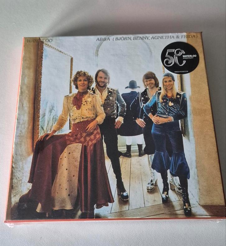 ABBA Waterloo 50th Anniversary Boxset - Nieuw!, Cd's en Dvd's, Vinyl Singles, Nieuw in verpakking, Single, 7 inch, Ophalen of Verzenden