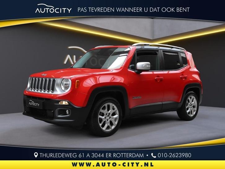 Jeep Renegade 1.4 MultiAir Limited Airco l Cruise l Keyless, Auto's, Jeep, Bedrijf, Renegade, ABS, Airbags, Airconditioning, Bluetooth
