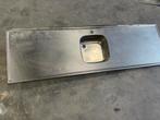 Rvs aanrechtblad 201cm, Ophalen, Gebruikt, Overige kleuren, 200 cm of meer