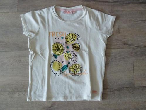 Orange Stars t-shirt ecru citroen maat 140, Kinderen en Baby's, Kinderkleding | Maat 140, Zo goed als nieuw, Meisje, Shirt of Longsleeve