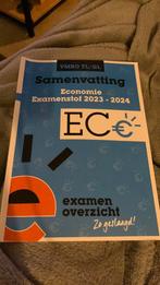 Samenvatting economie examenstof 23-24 vmbo tl/gl, Ophalen of Verzenden, Zo goed als nieuw, VMBO, Economie