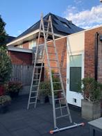 Wienese ladder 2x14 treden ., Doe-het-zelf en Verbouw, Ladders en Trappen, Ophalen, Zo goed als nieuw, Ladder, 4 meter of meer