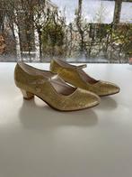 Verkleed hakjes schoenen La Senorita, goud maat 34, Kinderen en Baby's, Meisje, Zo goed als nieuw, Ophalen