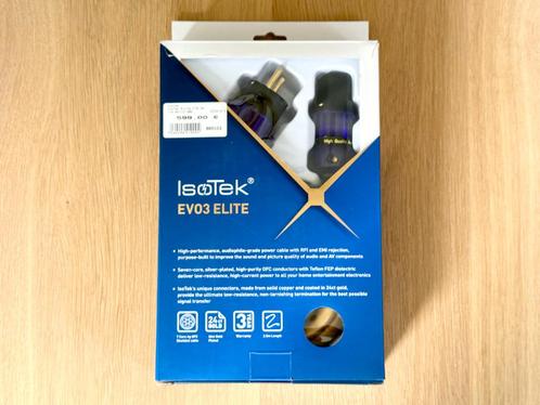 IsoTek EVO3 Elite powercord C19 (20 Amp) 2.00 meter (nieuw), Audio, Tv en Foto, Audiokabels en Televisiekabels, Nieuw, Overige kabels