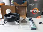 AMD Ryzen 5 2600X + Wraith Stealth Cooler + MX-4, 6-core, Gebruikt, Ophalen of Verzenden, Ryzen 5 2600X