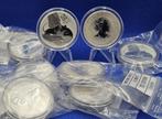 (4878)AUSTRALIA LUNAR III  5 STUKS  MOUSE 2020 0,5 OUNCE, Ophalen of Verzenden, Setje, Zilver