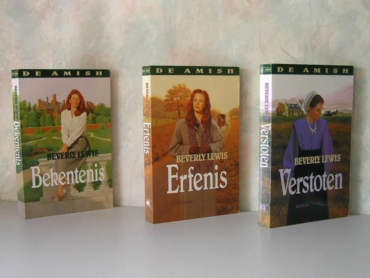 Beverly Lewis - De Amish trilogie (christelijke serie), Boeken, Romans, Zo goed als nieuw, Nederland, Ophalen of Verzenden