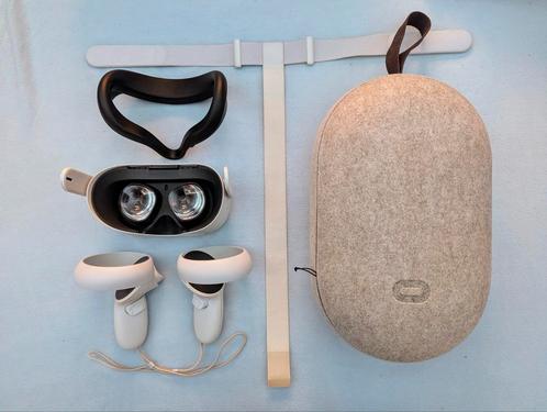 Oculus Quest 2 128GB, Spelcomputers en Games, Virtual Reality, Zo goed als nieuw, Overige platformen, Ophalen of Verzenden