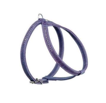 KARLIE Buffalo Denim Hondentuig Strass Borst 50-57 cm -60%! beschikbaar voor biedingen
