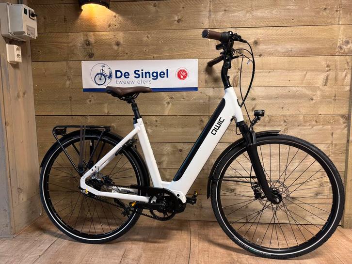 Qwic Inter tour accu in frame middenmotor riemaandrijving!, Fietsen en Brommers, Elektrische fietsen, Nieuw, Qwic, 55 tot 59 cm