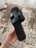 Hermés slippers 39, Kleding | Dames, Zwart, Nieuw, Ophalen, Slippers