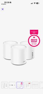 TP-Link Deco X50 Mesh WiFi – 3 pack, Computers en Software, WiFi-versterkers, Ophalen of Verzenden, Zo goed als nieuw