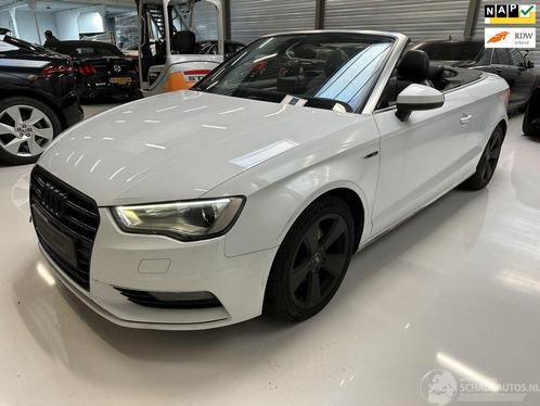 AUDI A3 CABRIOLET 2.0 TDI S-LINE S-TRONIC/NAVI/LED/CAM/LEDER, Auto diversen, Schadeauto's, Automaat, Diesel, Cabriolet, Overige kleuren