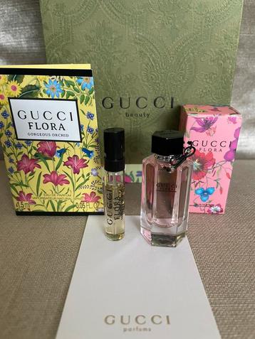 Miniatuur Gucci Flora classic pink edt,5 ml limited edition beschikbaar voor biedingen