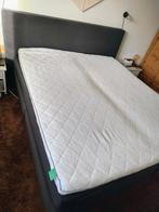 Elektrische boxspring 180x200, Huis en Inrichting, Slaapkamer | Boxsprings, Ophalen, Tweepersoons, Grijs, Zo goed als nieuw