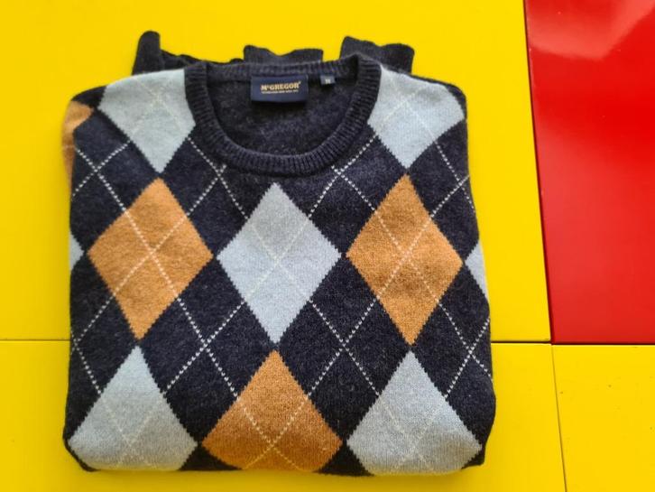 Mc  Gregor Trui met mooie blauwe kleur maat  M, Kleding | Heren, Truien en Vesten, Nieuw, Maat 48/50 (M), Blauw, Verzenden