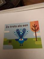 ZO TROTS ALS EEN PAUW, Ophalen of Verzenden