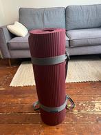 Yoga mat decathlon bordeaux rood, Sport en Fitness, Gebruikt, Yogamat, Ophalen