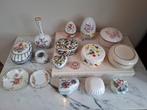 Verzameling porseleinen doosjes, bordjes en vaasjes izgs, Ophalen of Verzenden