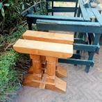 Tafelpoot en gelakte blad 240 x60, Ophalen, Zo goed als nieuw