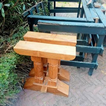Tafelpoot en gelakte blad 240 x60 beschikbaar voor biedingen