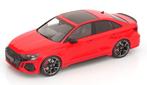 Audi RS3 Limousine 2022 Rood 1-18 Ixo Models, Hobby en Vrije tijd, Modelauto's | 1:18, Nieuw, Overige merken, Ophalen of Verzenden