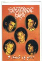 Backstreet Boys I think of you [ Ansichtkaart nieuw ], Ophalen of Verzenden, Nieuw