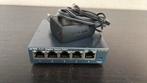 Tp-link 5-port Gigabit desktop switch TL-SG105, Computers en Software, Netwerk switches, Ophalen of Verzenden, Zo goed als nieuw