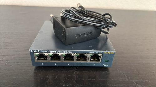 Tp-link 5-port Gigabit desktop switch TL-SG105, Computers en Software, Netwerk switches, Zo goed als nieuw, Ophalen of Verzenden
