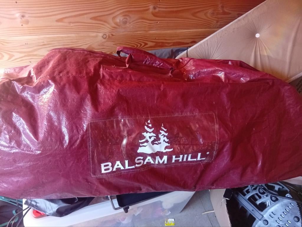 Kerstboom met verlichting, Ophalen