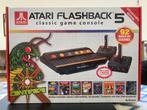 Atari Flashback 5, Spelcomputers en Games, Spelcomputers | Atari, Atari 7800 of Flashback, Met 2 controllers, Ophalen of Verzenden