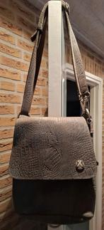 Mooie lederen tas van So Dutch / X-Works  als nieuw !!, Sieraden, Tassen en Uiterlijk, Tassen | Damestassen, Ophalen of Verzenden