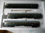 Märklin 41273 rijtuig set Luxemburg CFL, binnenverlichting, Hobby en Vrije tijd, Wisselstroom, Treinset, Ophalen of Verzenden