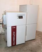 Pelletketel 18kw met feedervat en alle toebehoren, Doe-het-zelf en Verbouw, Ophalen, Gebruikt, Cv-ketel of Combi-ketel, 150 cm of meer