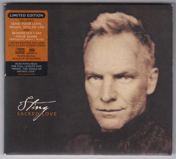 SACD Sting - Sacred Love (Digipack) beschikbaar voor biedingen