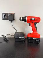 Black & Decker Boormachine en Schroefmachine 14.4V, Doe-het-zelf en Verbouw, Gereedschap | Boormachines, Gebruikt, Variabele snelheid