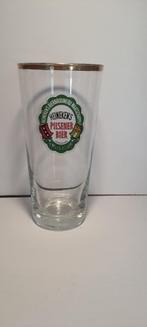 Oud Heineken pilsener bier glas, Ophalen of Verzenden, Zo goed als nieuw, Glas of Glazen, Heineken