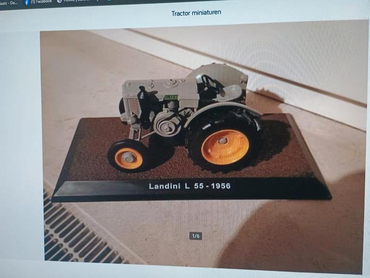 Atlas Collectie Tractoren Miniaturen, Hobby en Vrije tijd, Modelbouw | Auto's en Voertuigen, Zo goed als nieuw, Auto, 1:50 of kleiner