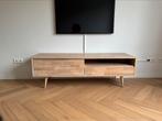 WOOOD tv-meubel Tygo – white wash hout – vanaf €150, Ophalen of Verzenden, Zo goed als nieuw, 25 tot 50 cm, Minder dan 100 cm