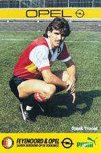Spelerskaart Sjaak Troost Feyenoord Rotterdam seizoen 85-86, Ophalen of Verzenden, Zo goed als nieuw, Feyenoord, Spelerskaart