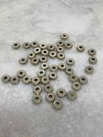 Moertjes kraal zilver 8mm (44 stuks), Verzenden, Nieuw, Kraal