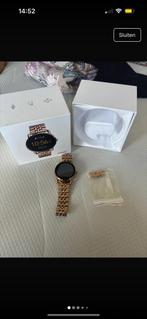 Fossil smartwatch rose kleur, Sieraden, Tassen en Uiterlijk, Smartwatches, Ophalen, IOS, GPS, Zo goed als nieuw