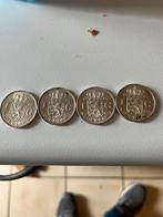 Zilveren gulden, Postzegels en Munten, Munten | Nederland, Ophalen of Verzenden, Koningin Juliana, 1 gulden, Zilver