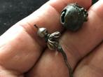 Bodemvondst ZILVER sierraden BYZANTIJNS 1000jr oud apart., Ophalen of Verzenden