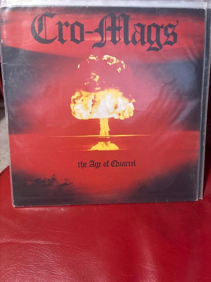 Cro-Mags - The Age of Quarrel LP, Cd's en Dvd's, Vinyl | Hardrock en Metal, Gebruikt, Ophalen of Verzenden